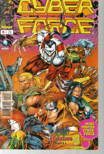 Cyber Force 06 - Globo - Bonellihq Cx333 H21