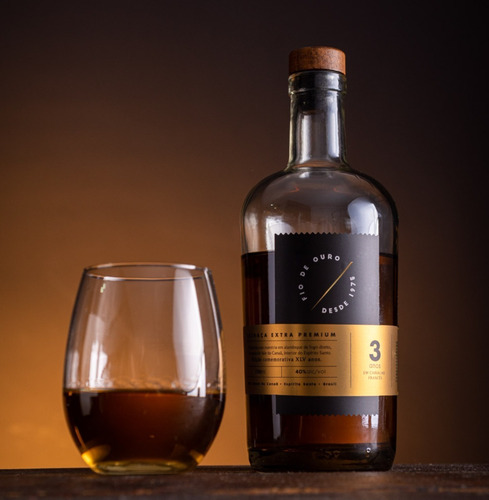 Cachaça Fio De Ouro Extra Premium 750ml Exclusive Edition