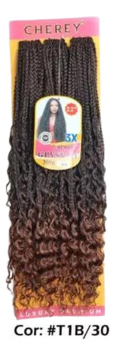 Cabelo Gypsy 300gr Cherey Crochet Braids Sintético Pronto