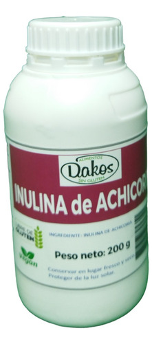 Inulina De Achicoria 100% - Sin Gluten - 200 Gramos