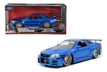 Comprar Nissan Skyline Rápido Y Furioso Jada Escala 1\u002F24. Azul