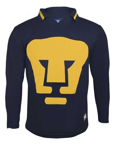 Playera Retro Pumas Unam Manga Larga Tuca 7