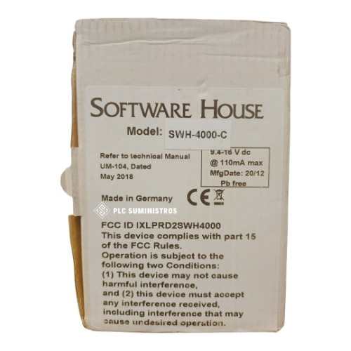  Software House Swh-4000-c Multi-tecnología Mullion 