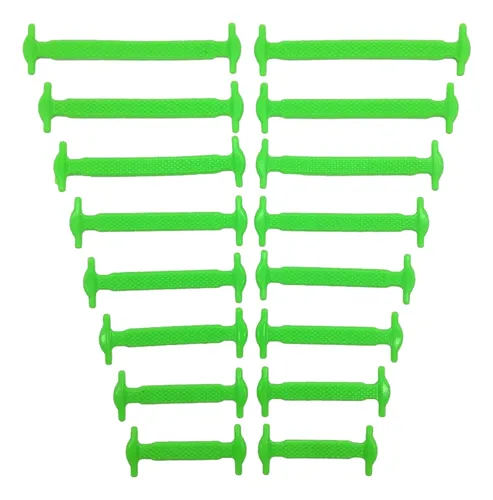 comprar 16 Pasadores De Silicona Para Zapatos Zapatillas (verde)