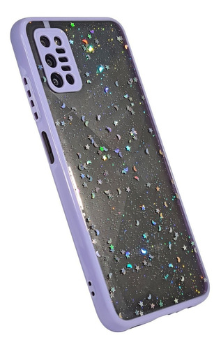 Funda Brillos Strass Cubre Camara Para Samsung A02s A03s