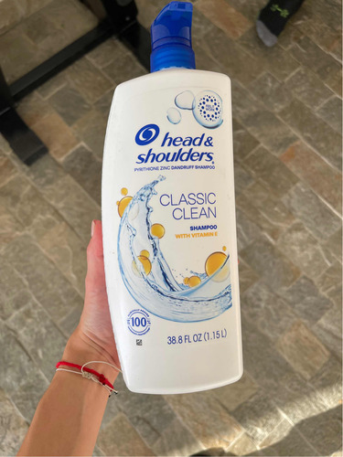 Shampoo Head & Shoulders Classic Clean Con Vitamina E 1.15 L