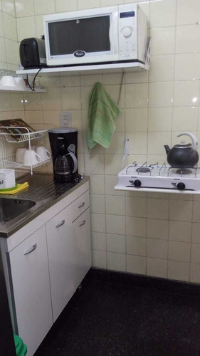 Imagen 8 de 13 de Monoambiente Impecable Con Balcón Interno Seguridad 24 Hs