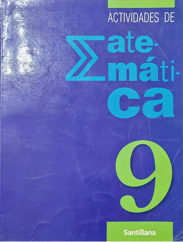 Actividades De Matematica 9 