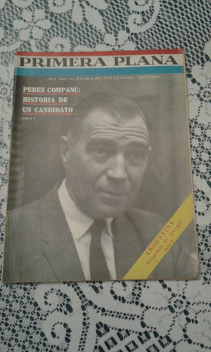 Primera Plana Año 2 Nº 27 14 De Mayo De 1963