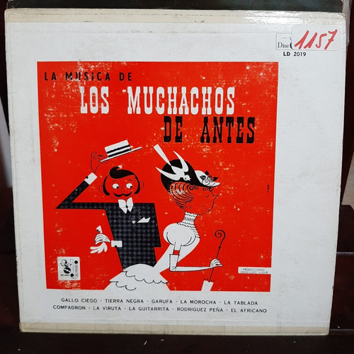 Vinilo Microsurco La Musica De Los Muchachos De Antes Vm1 