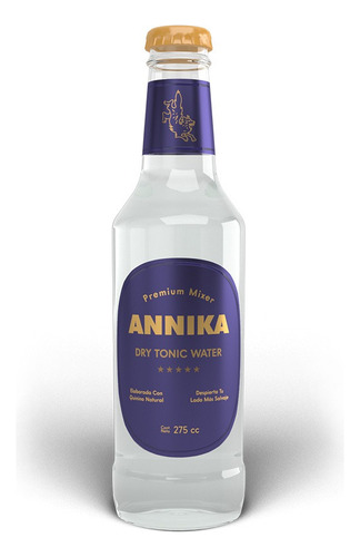 Gin Malaria Original + Tonica Annika 275cc