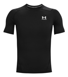 Negro XL Black/White Under Armour UA HG Armour Comp SS Camiseta para Hombre 