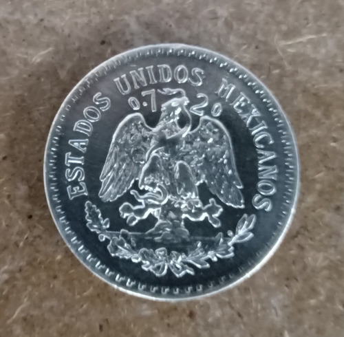 Moneda Mexicana 1 Un Peso Año 1924, 1932 Y 1943 Resplandor