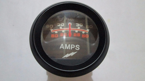 Reloj Amperimetro Universal Para Vehiculos De 0 A 60 Amp.