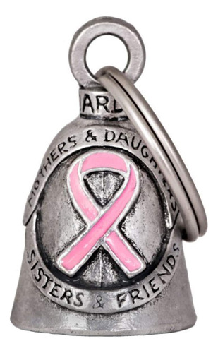 Hot Leathers Bea1086 Silver Support The Cure Guardian Bell