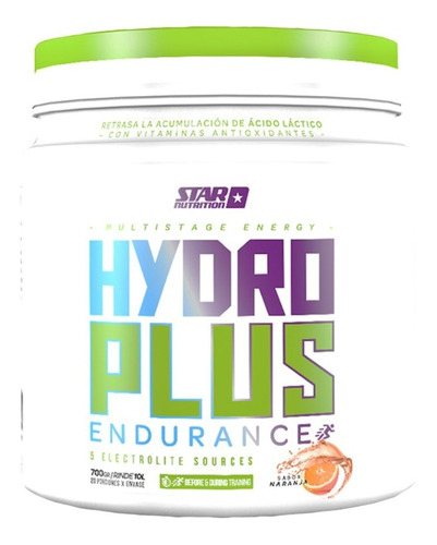 Hydroplus Endurance 700 Grs Bebida Isotónica Rinde 10 Litros