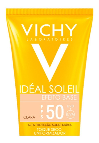 Idéal Soleil Fps 50 Efeito Base Vichy - Protetor Solar Clara