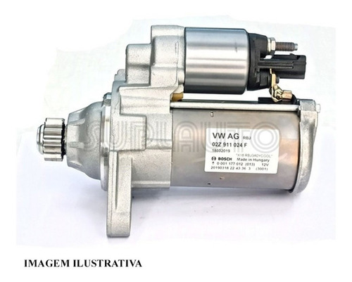 Motor Partida Beetle Golf Jetta Passat A3 Vw 02z911024f