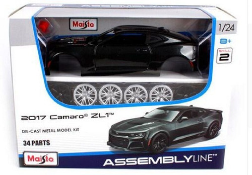 Maisto 1:24 2017 Chevrolet Camaro Zl1 Montaje Bricolaje Coch