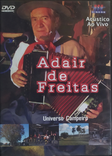 Adair De Freitas Universo Campeiro Dvd Original Novo