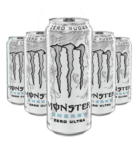 5 Monster Energy Zero Ultra, Sugar Free Energy Drink