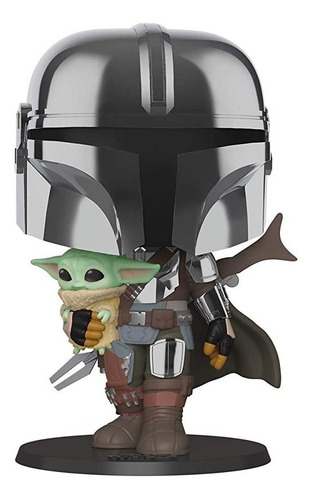 Papá! Figura De Vinilo De Mandaloriano De Star Wars: The Ma