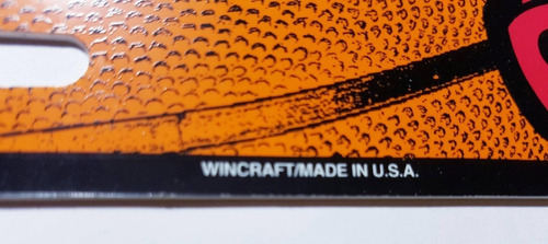 Imagen 8 de 9 de Chapa Acrilico Rígida Chicago Bulls. Nueva, Wincraft Usa