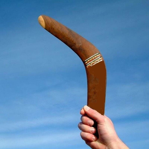 Boomerang De Madera V Dart Deportes Al Aire Libre
