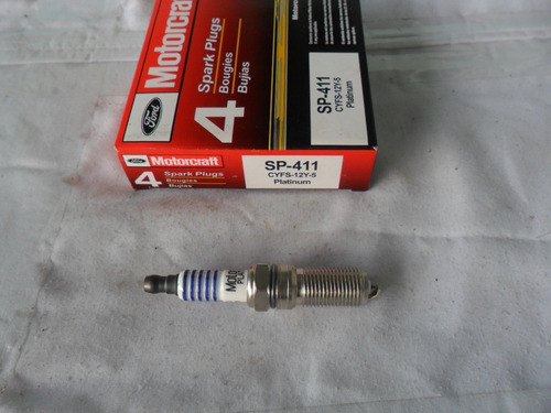 Imagen 2 de 3 de Bujias Ford Fiesta Power Max Move Punta Platino Motorcraft