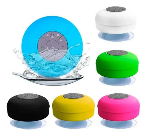 Parlante Bluetooth Resistente Al Agua Manos Libres Para Baño