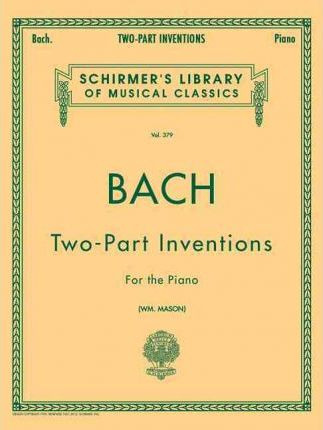 Libro Bach Two-part Inventions For The Piano : Sheet Musi...