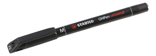 Caneta Stabilo P/ Marcação De Brincos / Ponta Fina - Preta