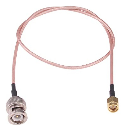 Pack De 2 Adaptadores Sma Macho A Bnc Macho Rg316 50 Cm