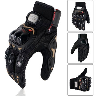 Guantes Moto Ciclista Con Proteccion En Nudillos Y En Palmas