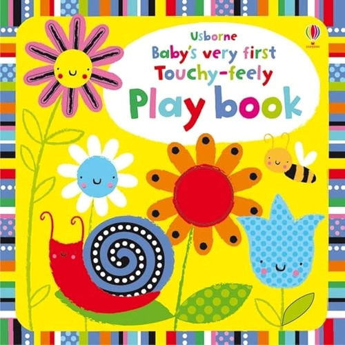 Baby`s Very First Touchy-feely Playbook - Usborne