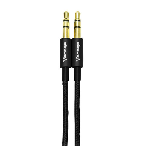 Cable Auxiliar Audio 3.5mm Vorago Bocinas Cab-108 Negro