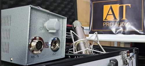 Microfone Valvulado Peluso P-12 Estilo Do Lendário Akg C12