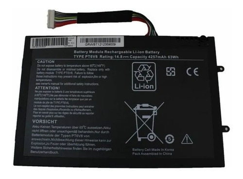 Bateria Compatible Con Dell Alienware M11x R1 R2 M14x R1 R2