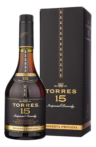 Brandy Torres 15 Litro Con Estuche