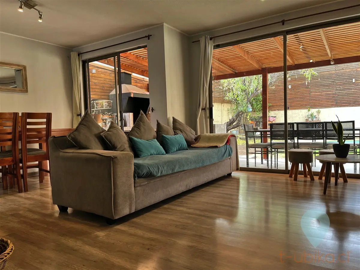 Imagen 4 de 22 de Arriendo Casa 4d/3b En Condominio Las Malvas, Peñalolén
