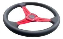 Comprar Volante Deportivo Tuning Racing 3cm Negro + Rojo V8966-04