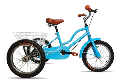 Triciclo Infantil Santorini Rodada 16 Color Azul