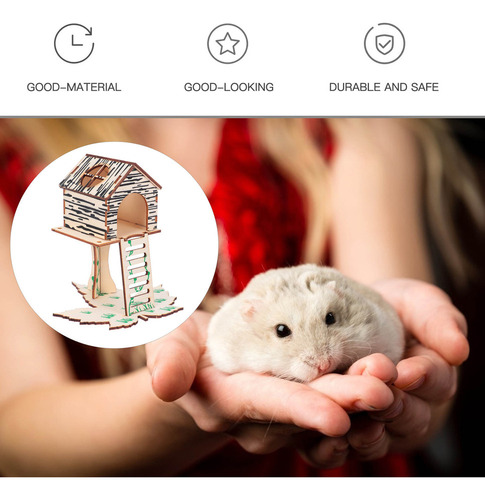 Nuevo Casa De Juguetes Hamsters Toys Para Hámsteres, 2