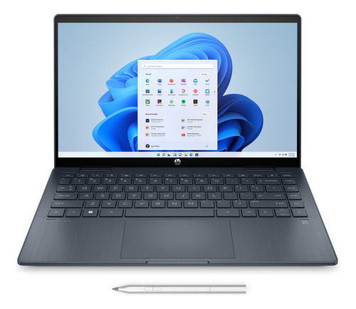 Notebook HP Pavilion X360 2 en 1 Laptop 14EK0000LA Color Negro
