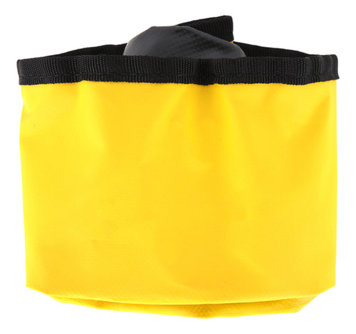 Lavabo Plegable Portátil Redondo De 5 Litros Para Acampar Al