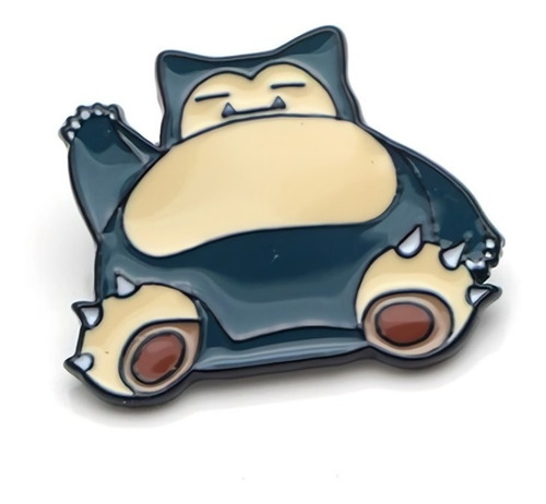 Pins Snorlax / Pokémon / Broches Metálicos (pines)