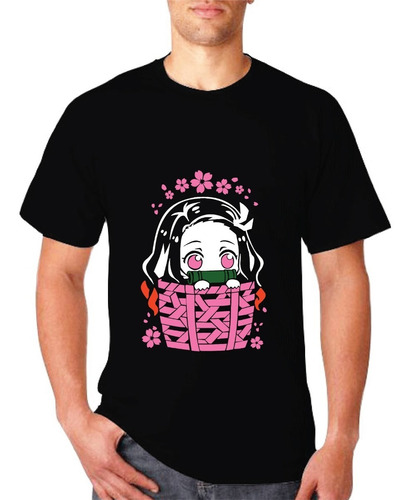 Polera Nezuko + Llavero