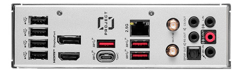 Placa Wi-Fi Msi B760m Project Zero (soquete 1700) cor branca