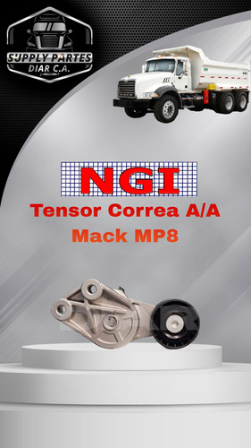 Tensor Correa Aire Acondicionador Mack Mp8