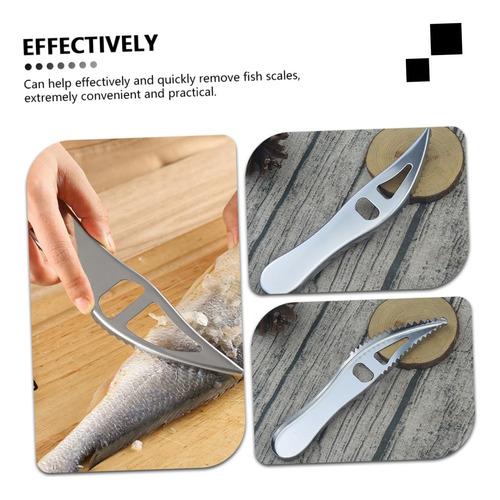 4pcs Cepilladora De Escamas De Pescado Kit De Limpieza